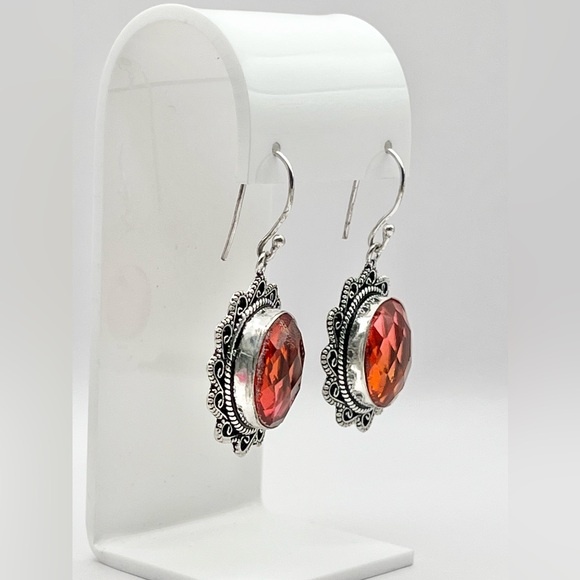 BI COLOR TOURMALINE EARRINGS - Picture 5 of 13